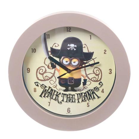Walk The Plank Minions Pirate Wall Clock £4.99